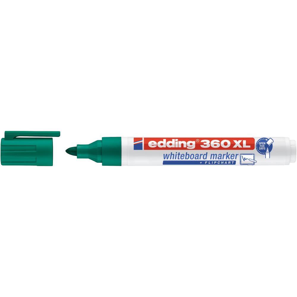 Marker Edding 360XL pentru tabla, varf 1.5-3 mm, verde