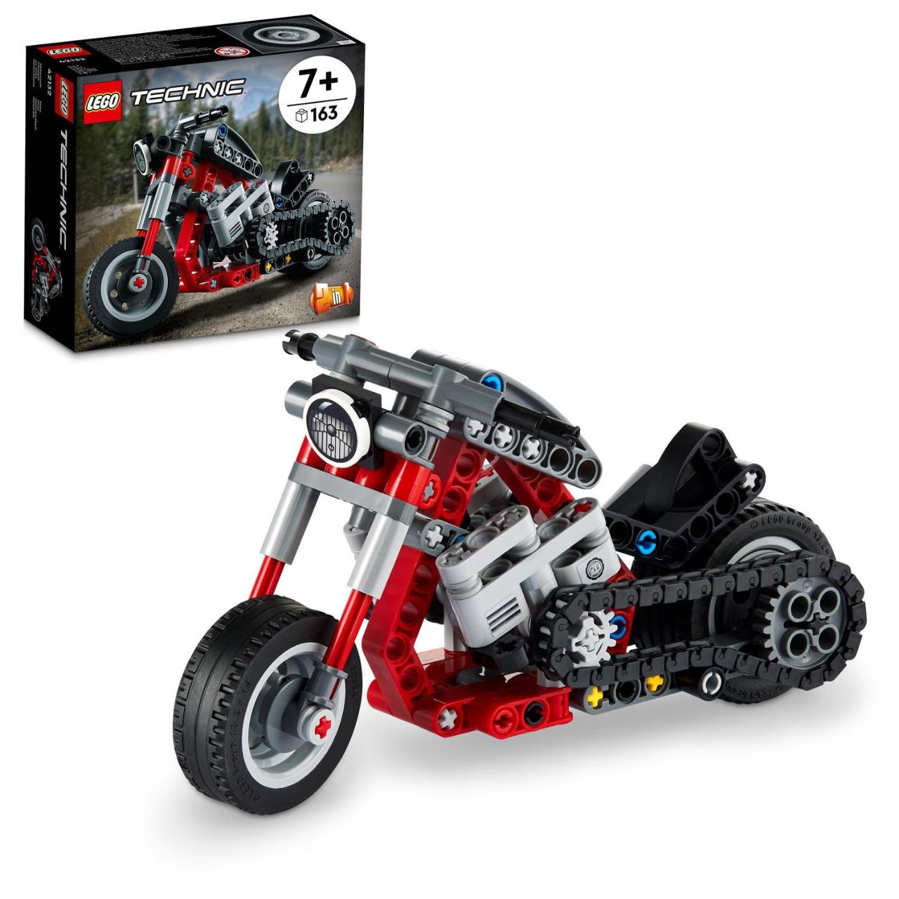 LEGO Technic, Motocicleta, numar piese 163, varsta 7+