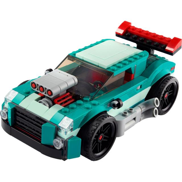 LEGO Creator, Masina de curse pe sosea, numar piese 258, varsta 7+