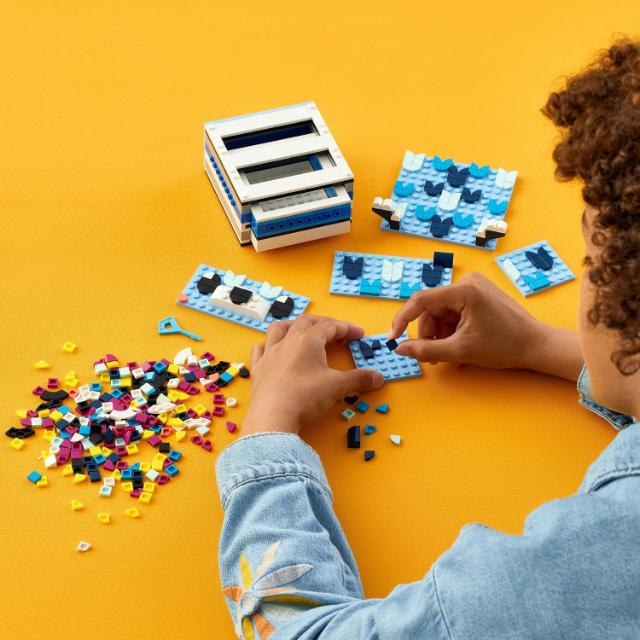 LEGO DOTS, Sertar creativ cu animale, numar piese 643, varsta 6+