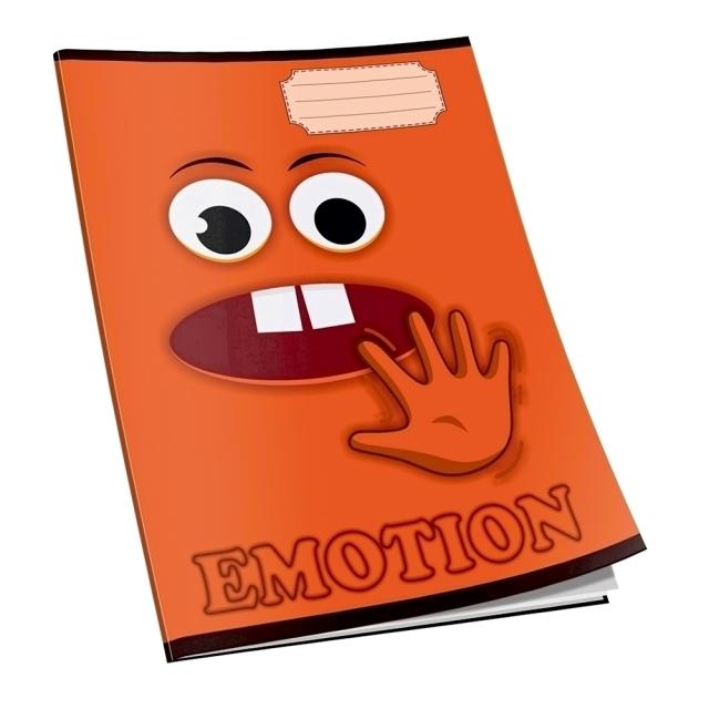 Caiet capsat Emotion, A5, 80 file, matematica
