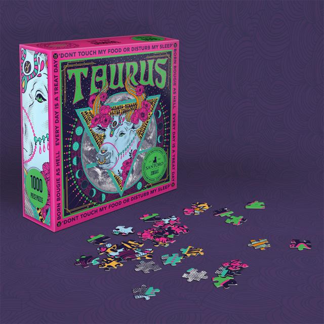 Puzzle 1000 piese, Gorjuss, zodia Taur