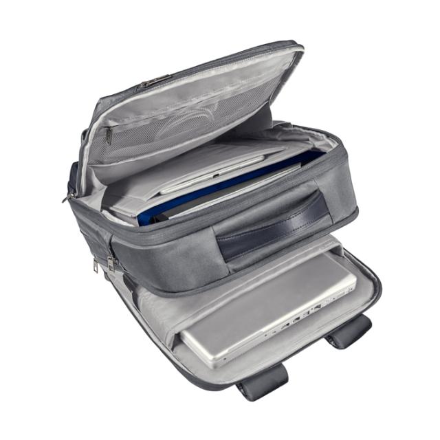Rucsac Leitz Complete pentru Laptop 15,6 inch Smart Traveller, gri/argintiu