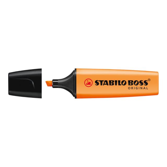 Textmarker Stabilo Boss, varf 2-5 mm, portocaliu