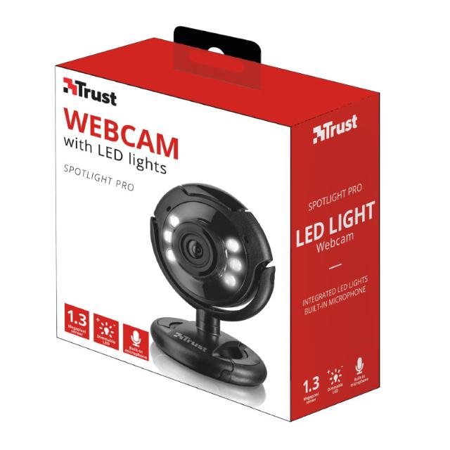 Camera web Trust SpotLight Pro LED 16428