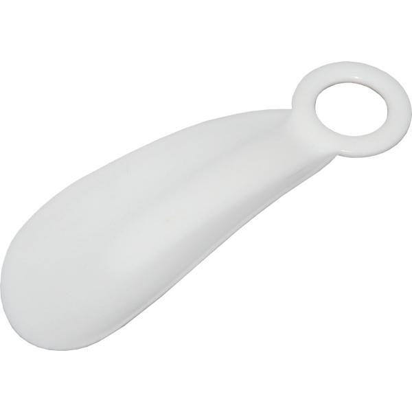 Incaltator plastic, 15.5 x 4.5 cm, alb