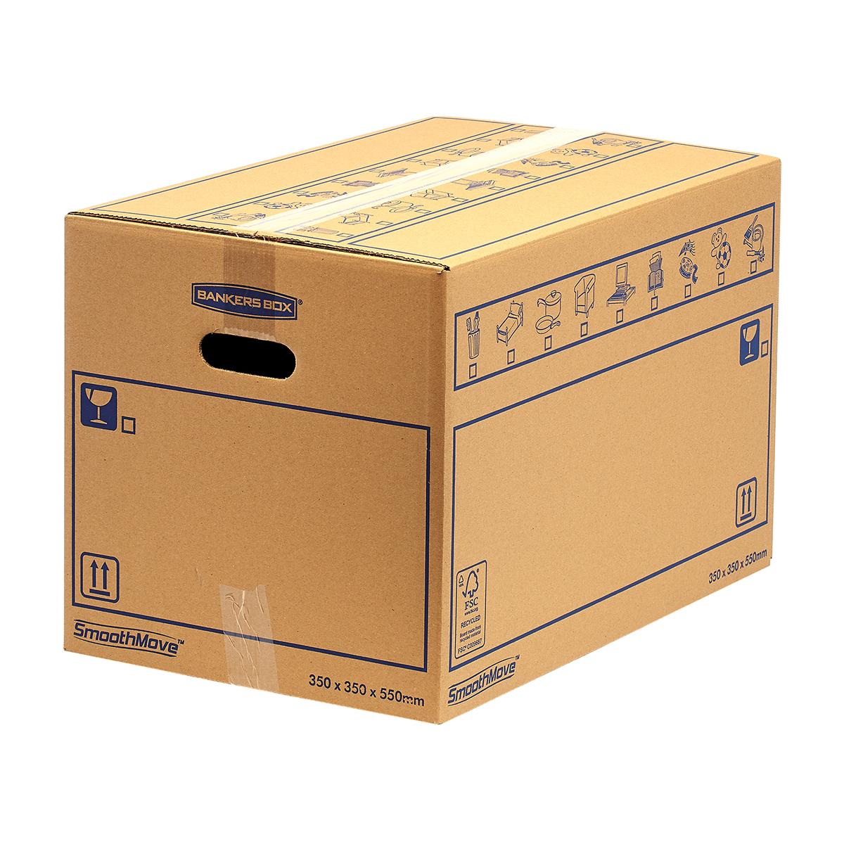 Cutie carton transport si arhivare Fellowes, standard, 360x355x555 mm, 67 L