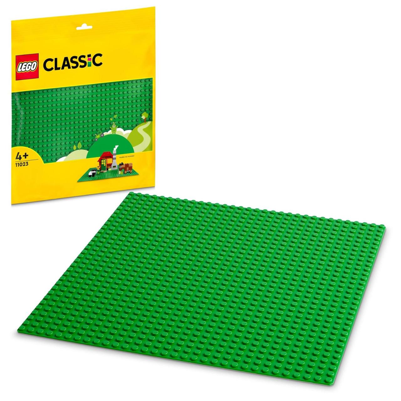 LEGO Classic, Placa de baza verde, numar piese 1, varsta 4+