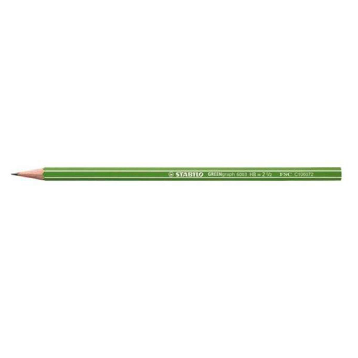 Creion grafit Stabilo, green HB
