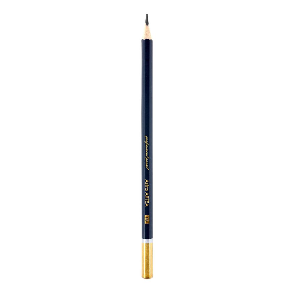 Creioane pentru schitare Astra, cutie metalica, 6 bucati 3B/2B/B/HB/H/2H