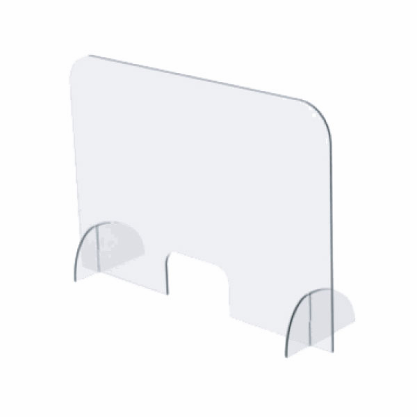Paravan de protectie din plexiglas, pentru desk, 50 x 85 x 24.6 cm