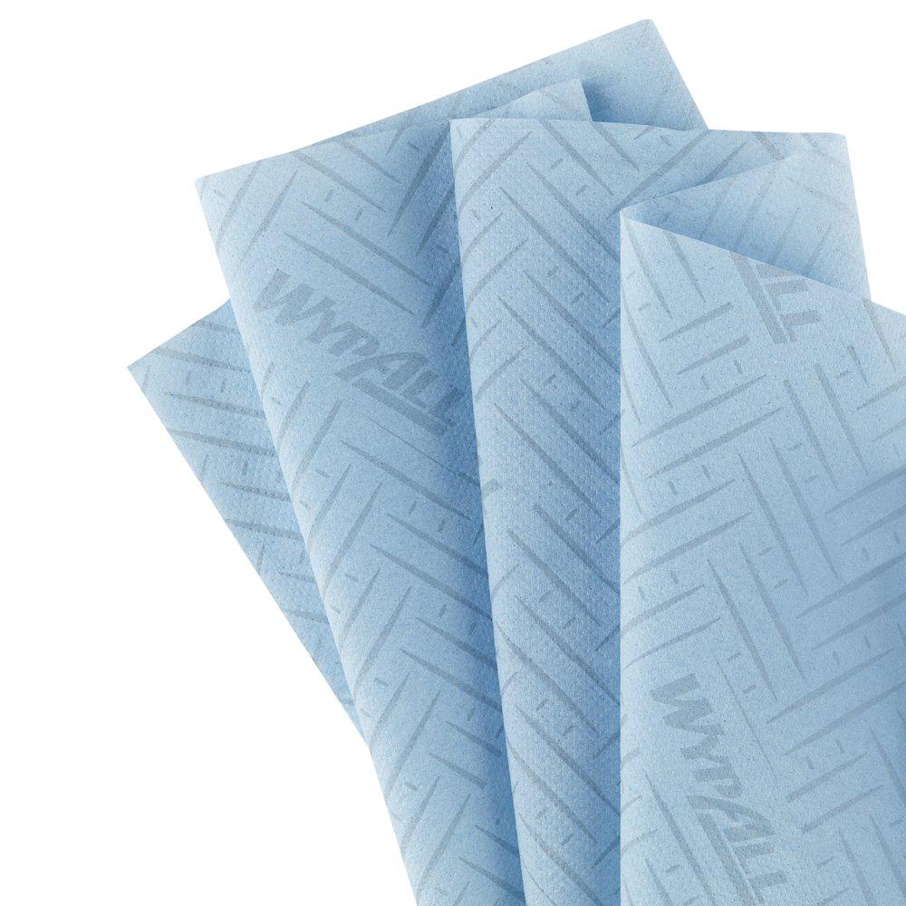 Rola derulare centrala Kimberly-Clark WypAll, albastra, 38 x 18 cm, 6 role/bax