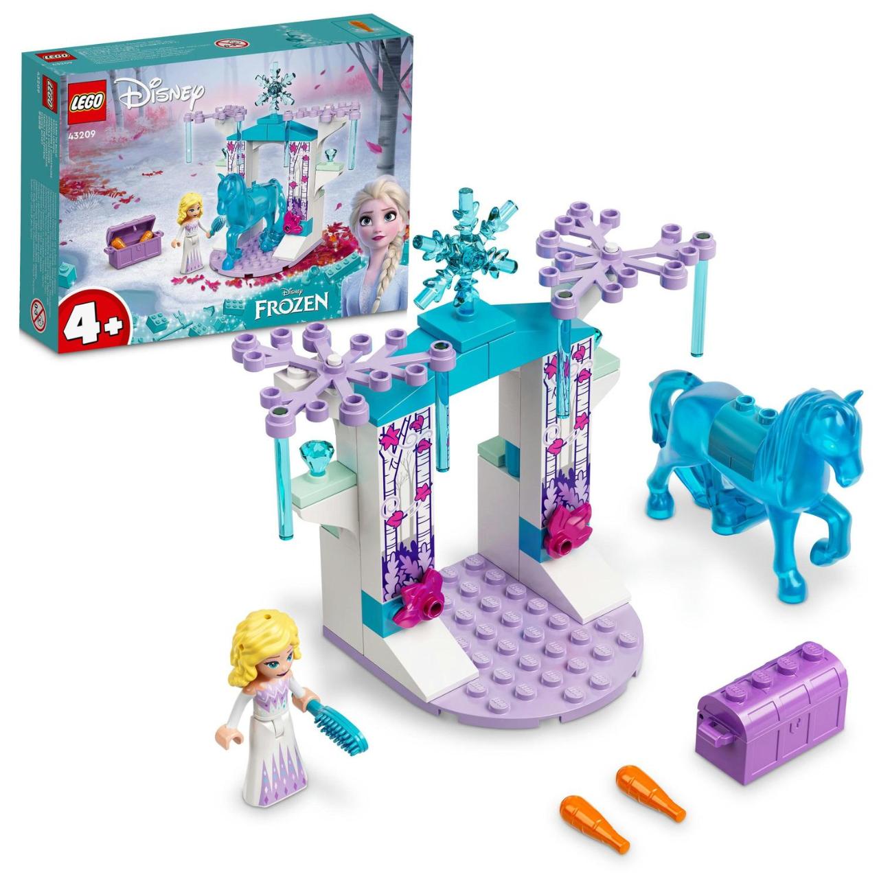 LEGO Disney, Elsa si grajdul de gheata al lui Nokk, numar piese 53, varsta 4+