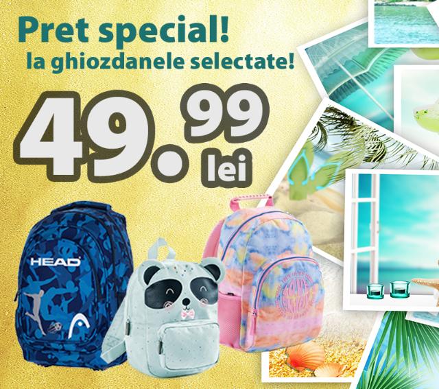 Ghiozdane Promo 49 lei