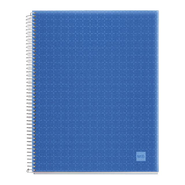 Caiet cu spira, Miquelrius, Candy Code, A5, dictando, 140 file, coperta PP, bleu