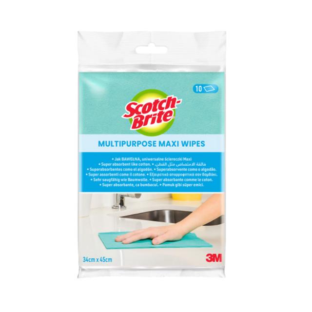 Lavete uz general MAXI Scotch-Brite, 10 bucati/set