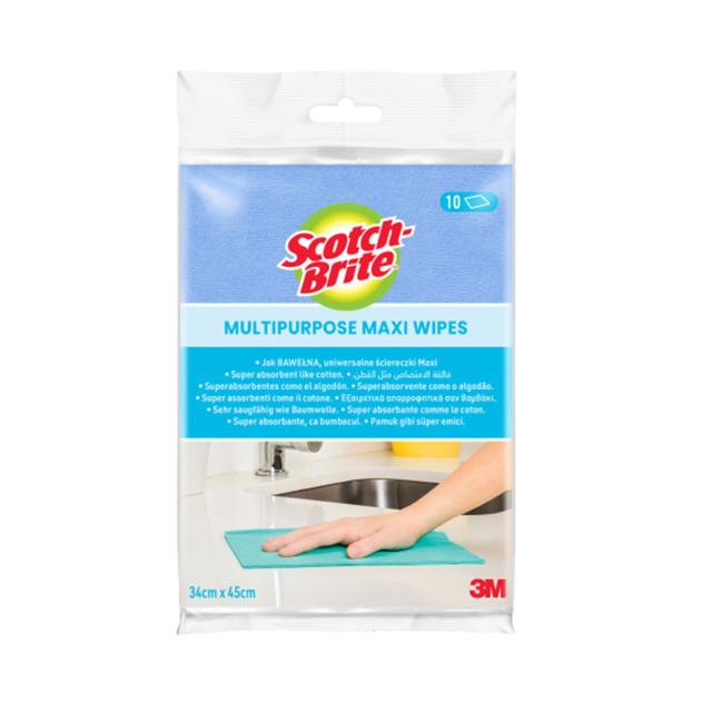 Lavete uz general MAXI Scotch-Brite, 10 bucati/set