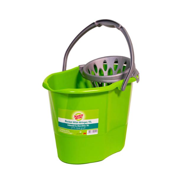 Galeata cu storcator Scotch-Brite 15L