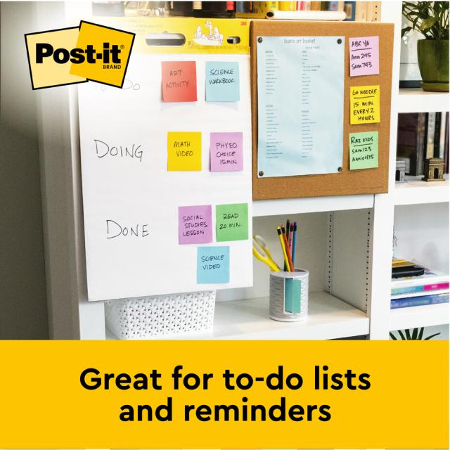 Flipchart de birou Post-it SuperSticky, 58.4 x50.8 cm, 20 coli