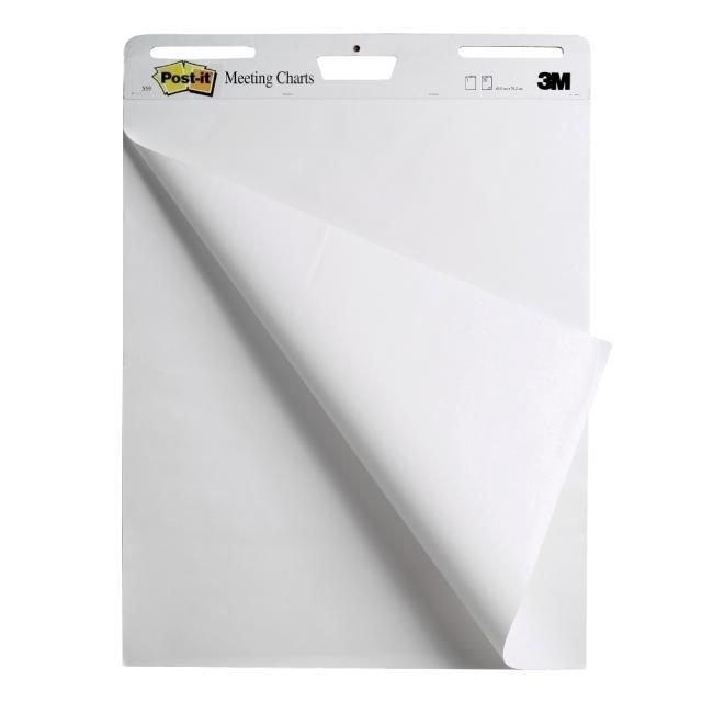 Meeting chart Post-it, 63.5 x 77.5 cm, 30 file, 100% PEFC