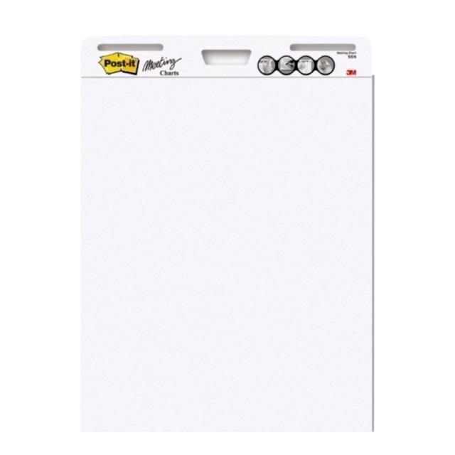 Meeting chart Post-it, 63.5 x 77.5 cm, 30 file, 100% PEFC