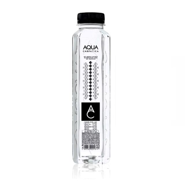 Apa minerala plata Aqua Carpatica, 0.5 l, 12 sticle/bax