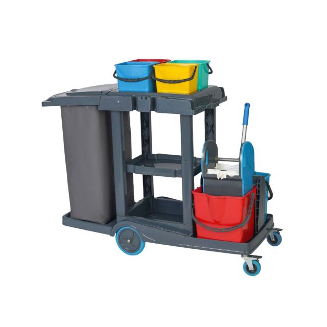 Carucior curatenie profesional Classic, 4x5 L + 2x25 L  