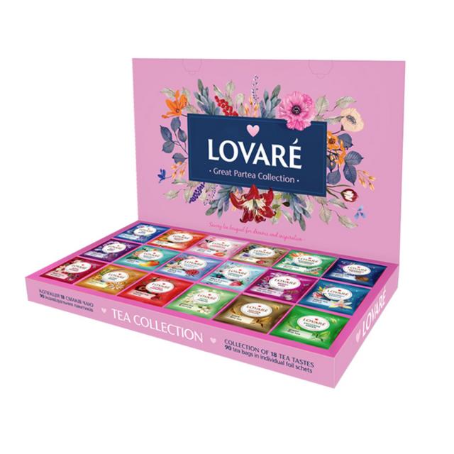 Ceai Lovare Great Partea Collection, 90 plicuri/cutie