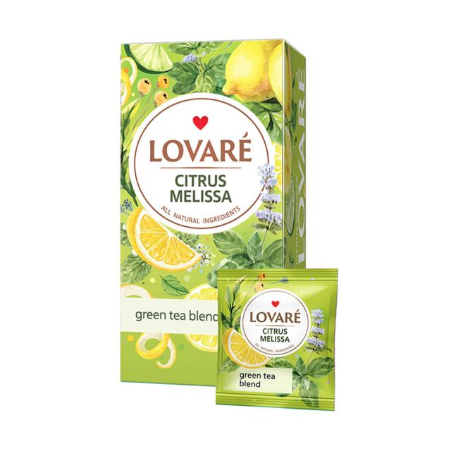 Ceai Lovare Citrus Melissa, 24 plicuri/cutie