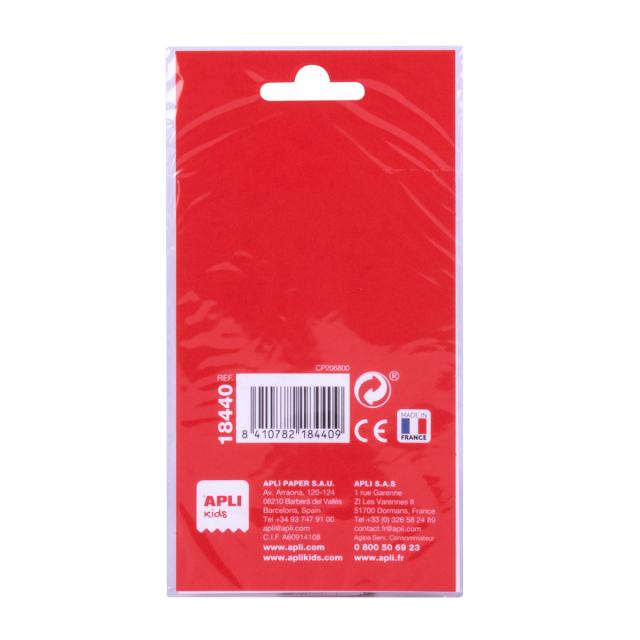 Etichete scolare Apli 81x36 mm, 3 file, design pirati