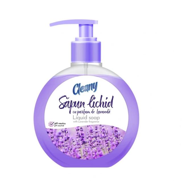 Sapun lichid Cleany, lavanda, 500 ml