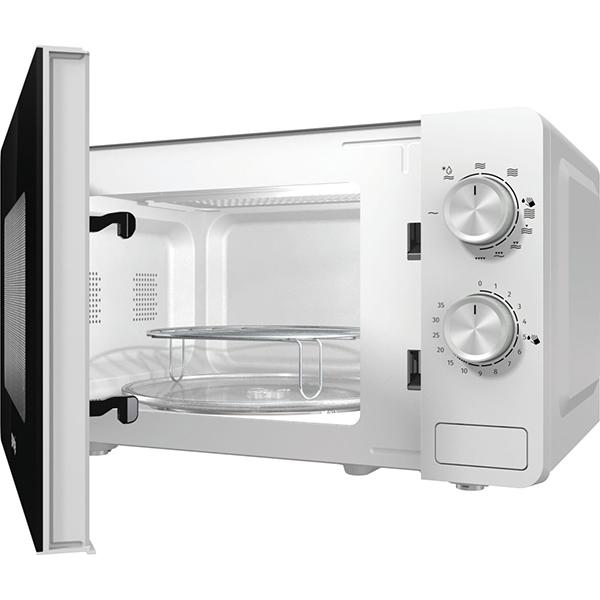 Cuptor microunde cu grill GORENJE MO20E2W, 20l, 800W, alb