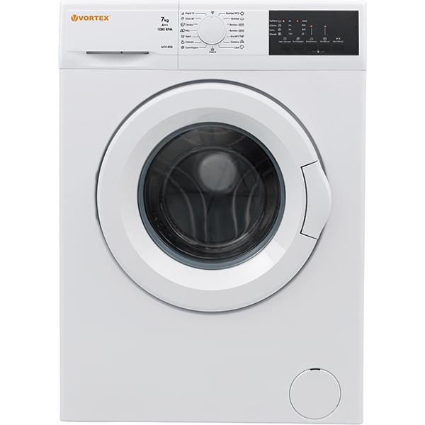 Masina de spalat rufe frontala VORTEX VO1503, 7kg, 1000rpm, Clasa A++, alb