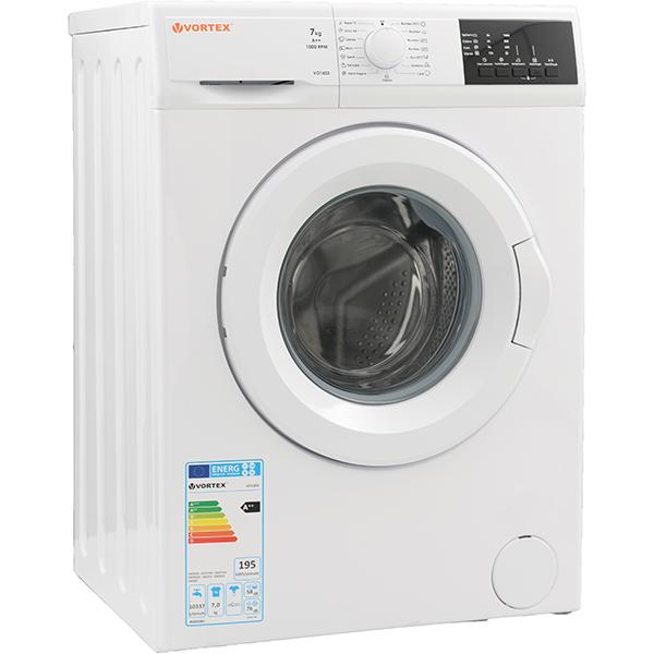 Masina de spalat rufe frontala VORTEX VO1503, 7kg, 1000rpm, Clasa A++, alb