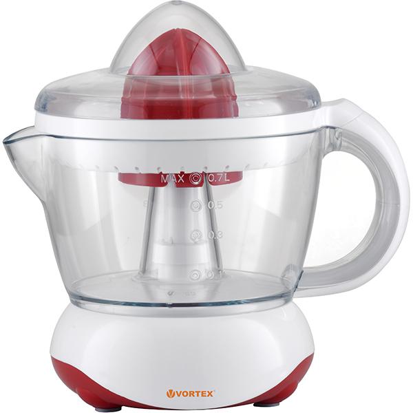 Storcator citrice VORTEX VO4004, 0.7l, 40W, alb-rosu