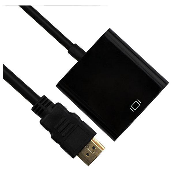 Adaptor HDMI - VGA MYRIA MY8707, negru
