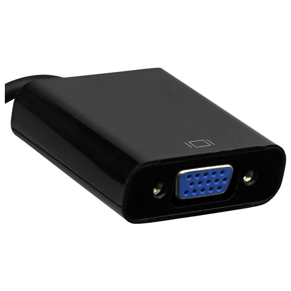 Adaptor HDMI - VGA MYRIA MY8707, negru