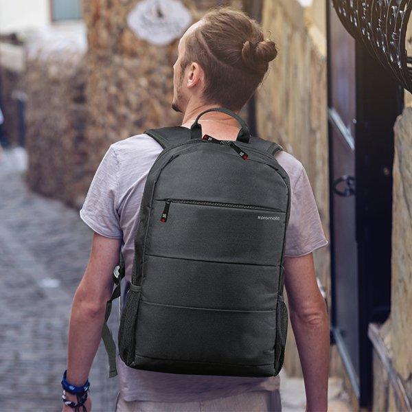 Rucsac laptop PROMATE Alpha-BP, 15.6 inch, negru