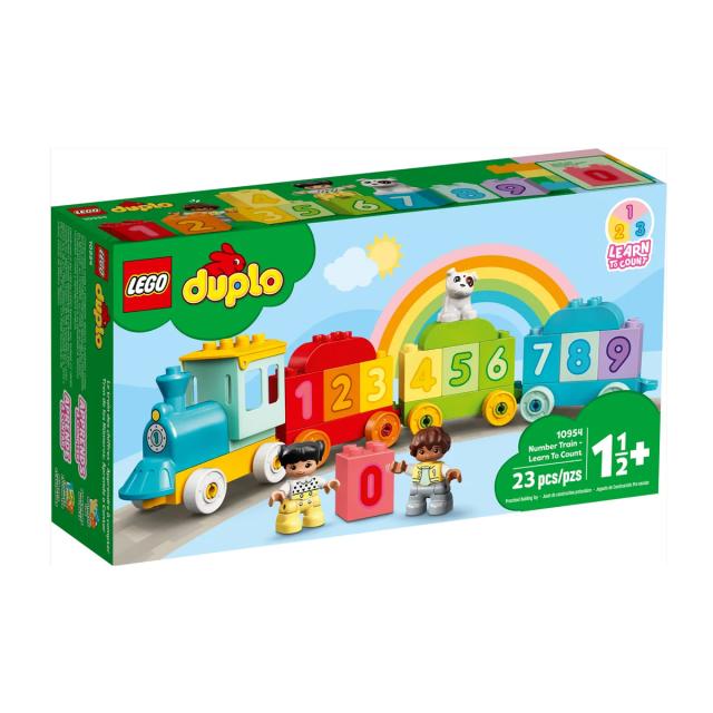 LEGO DUPLO, Trenul cu numere, invata sa numeri
