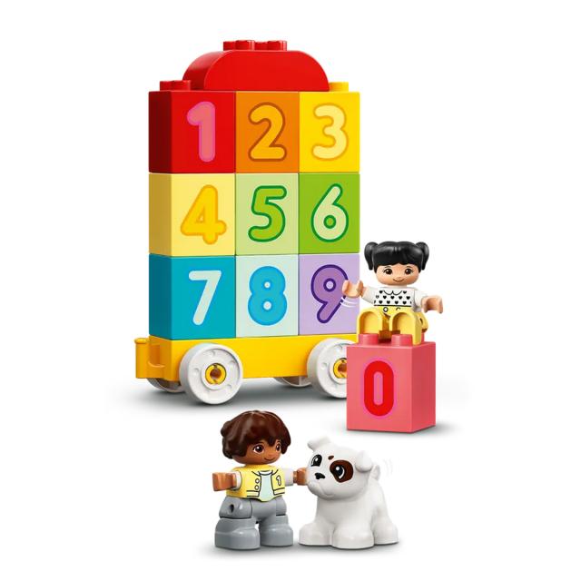 LEGO DUPLO, Trenul cu numere, invata sa numeri