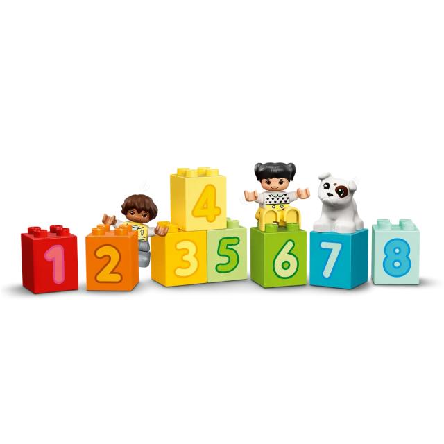 LEGO DUPLO, Trenul cu numere, invata sa numeri