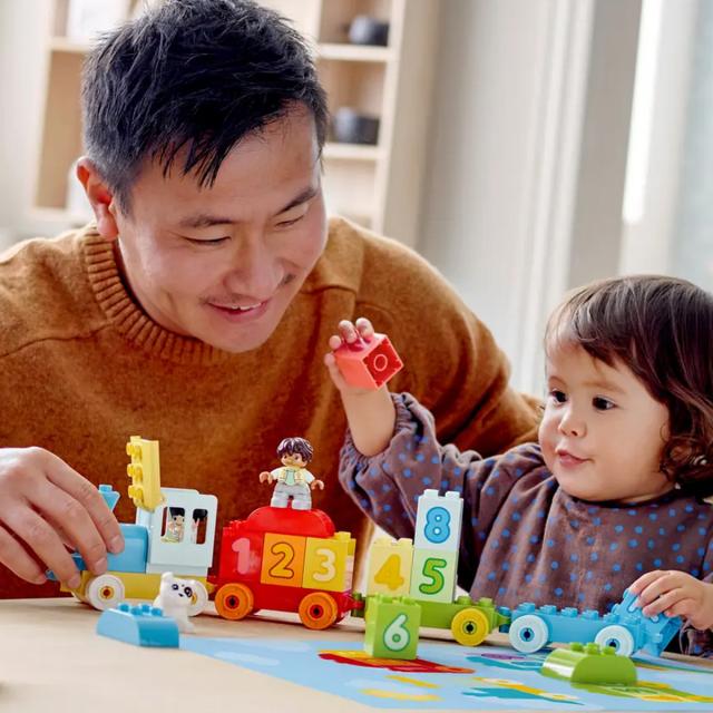 LEGO DUPLO, Trenul cu numere, invata sa numeri