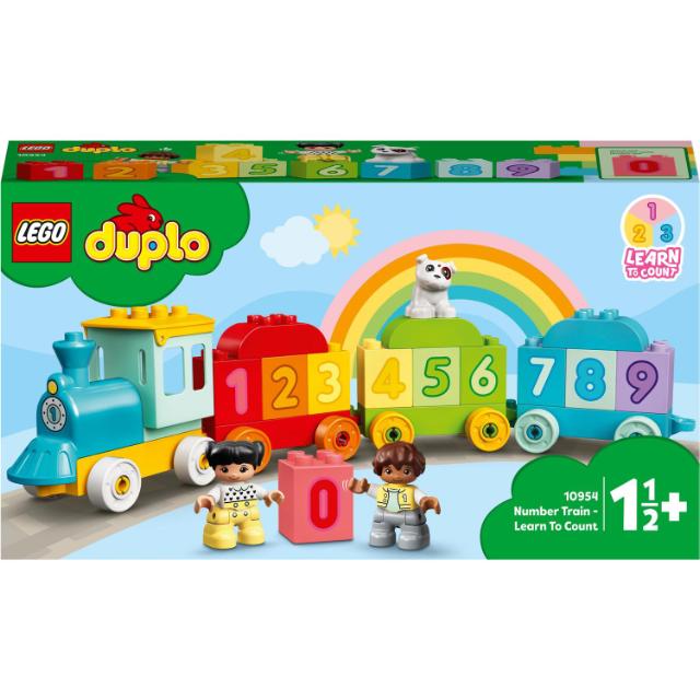 LEGO DUPLO, Trenul cu numere, invata sa numeri