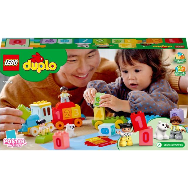 LEGO DUPLO, Trenul cu numere, invata sa numeri