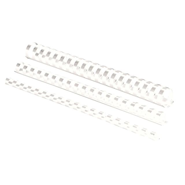 Inele indosariere Fellowes, 22 mm, ale, 50 bucati/set