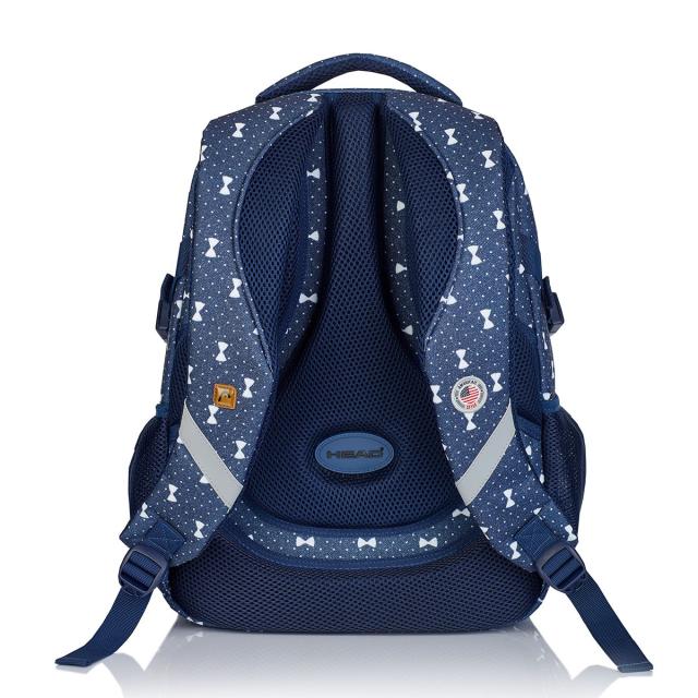 Ghiozdan Head HD-337, 4 compartimente, 2 buzunare exterioare