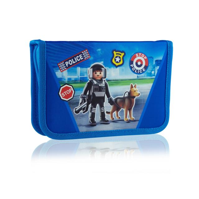 Penar scolar Astra, neechipat, 1 compartiment, Playmobil Politie