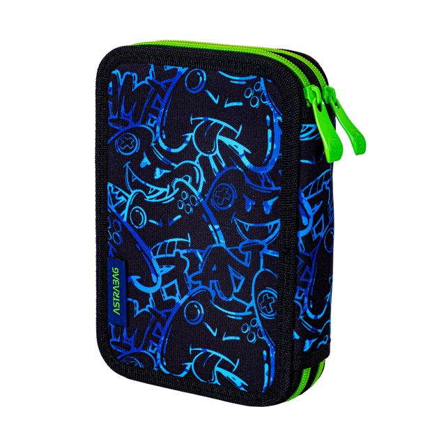 Penar echipat Astra, 2 compartimente, 20.5 x 13 x 4.5 cm, Gaming