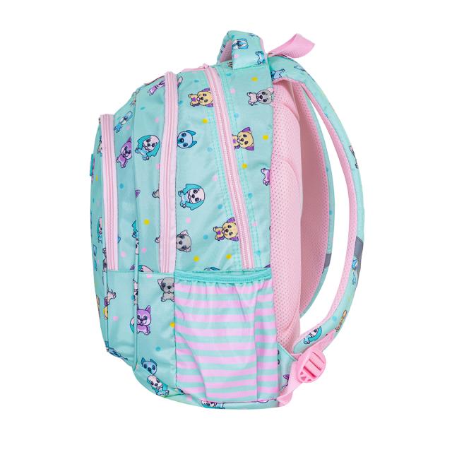 Ghiozdan Astra AB300, 3 compartimente, 42x30x19 cm, anima