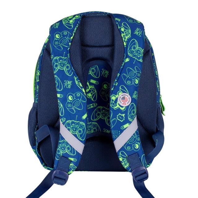 Ghiozdan Astra AB330, 3 compartimente, colectia Gamer